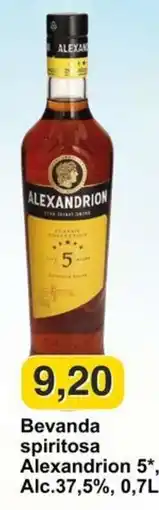 Mix Markt Bevanda spiritosa Alexandrion 5* offerta