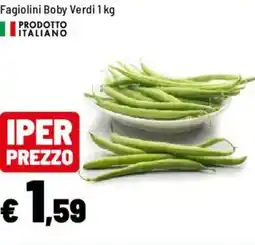 Iper La Grande Fagiolini Boby Verdi offerta