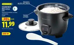 Lidl SILVERCREST Mini cuiseur à riz offerta