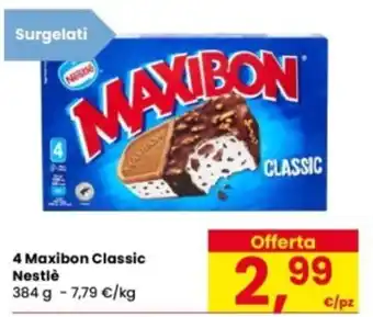 Eurospar Maxibon Classic Nestlè offerta
