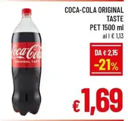 Famila Market Coca-Cola Original Taste offerta