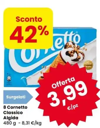 Despar Cornetto Classico Algida offerta