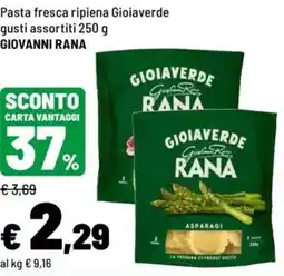 Iper La Grande Pasta fresca ripiena Gioiaverde offerta