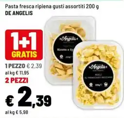 Iper La Grande Pasta fresca ripiena gusti assortiti DE ANGELIS offerta