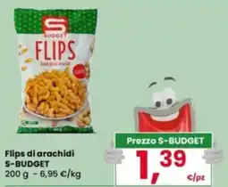 Eurospar Flips di arachidi S-BUDGET offerta