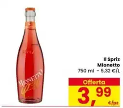 Eurospar Il Spriz Mionetto offerta