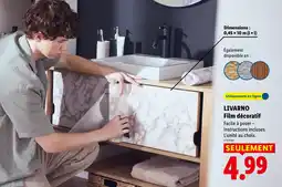 Lidl LIVARNO Film décoratif offerta