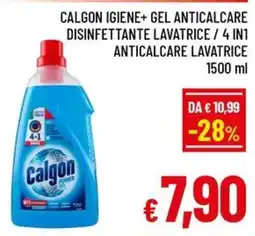Famila Market Calgon Igiene+ Gel Anticalcare Disinfettante Lavatrice offerta