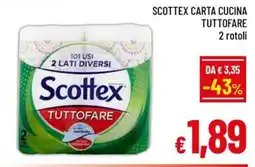 Famila Market Scottex carta cucina tuttofare offerta