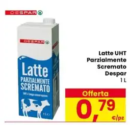 Despar Latte UHT Parzialmente Scremato Despar offerta