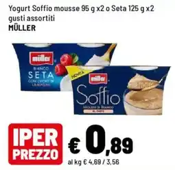 Iper La Grande Yogurt Soffio mousse Seta offerta