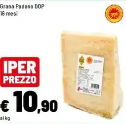 Iper La Grande Grana Padano DOP offerta