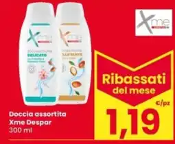 Eurospar Doccia assortita Xme Despar offerta