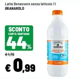 Iper La Grande Latte Benessere senza lattosio GRANAROLO offerta