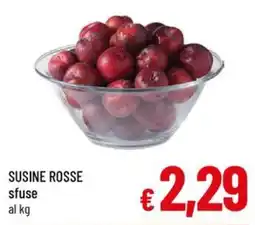 Famila Market SUSINE ROSSE sfuse offerta