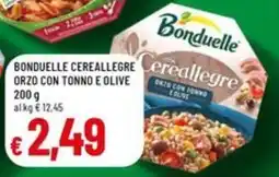 Famila Market Bonduelle Cereallegre Orzo con Tonno e Olive offerta