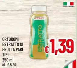 Famila Market Ortoromi estratto di frutta offerta