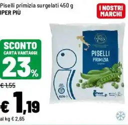Iper La Grande Piselli primizia offerta