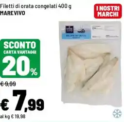 Iper La Grande Filetti di orata congelati offerta