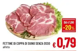 Famila Market Fettine di coppa di suino senza osso offerta