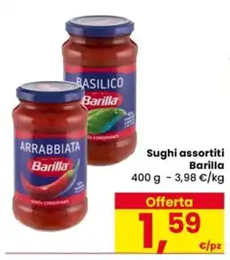 Despar Sughi assortiti Barilla offerta