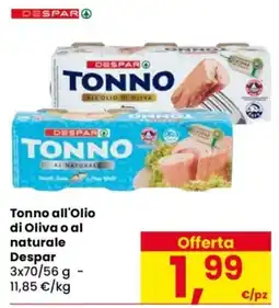 Despar Tonno Despar offerta