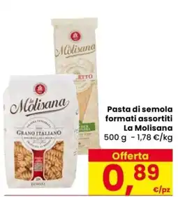 Despar Pasta di semola formati assortiti La Molisana offerta
