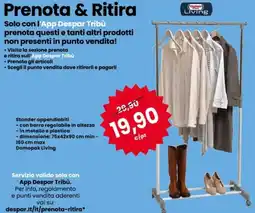 Eurospar Stander appendiabiti Domopak Living offerta