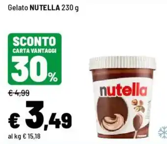 Iper La Grande Gelato NUTELLA offerta