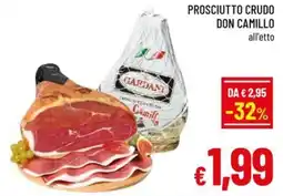 Famila Market Prosciutto Crudo Don Camillo offerta