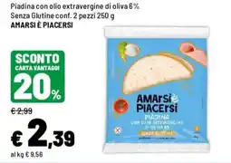 Iper La Grande AMARsiè PIACersi PIADINA offerta