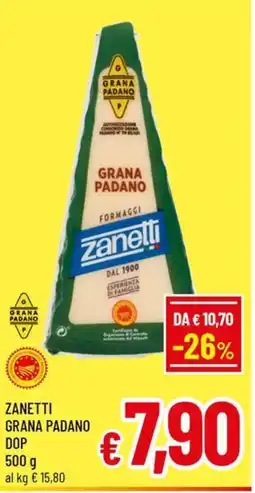 Famila Market Zanetti Grana Padano offerta