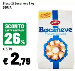 Iper La Grande Biscotti Bucaneve DORIA offerta