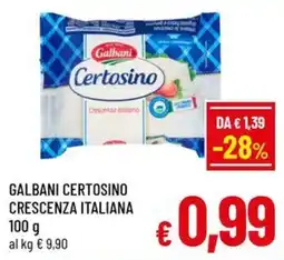 Famila Market Galbani Certosino Crescenza Italiana offerta