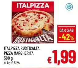 Famila Market ITALPIZZA RUSTICALTA PIZZA MARGHERITA offerta