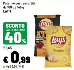 Iper La Grande Patatine gusti assortiti LAY'S offerta