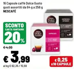 Iper La Grande Capsule caffè Dolce Gusto offerta