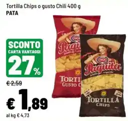 Iper La Grande Tortilla Chips PATA offerta