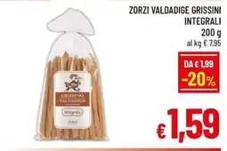 Famila Market Zorzi Valdadige Grissini Integrali offerta