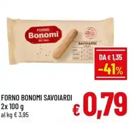 Famila Market Forno bonomi savoiardi offerta
