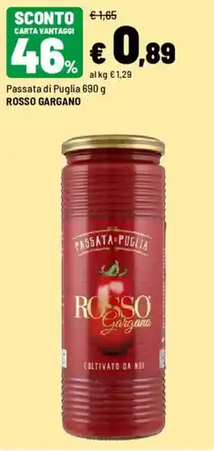 Iper La Grande Passata di Puglia ROSSO GARGANO offerta