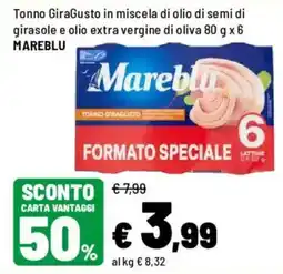 Iper La Grande Tonno GiraGusto Mareblu offerta