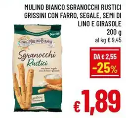 Famila Market Mulino Bianco Sgranocchi Rustici offerta