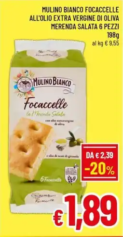 Famila Market Mulino Bianco Focacelle offerta