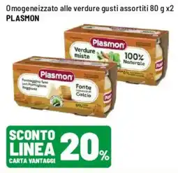 Iper La Grande Omo geneizzato alle verdure PLASMON offerta