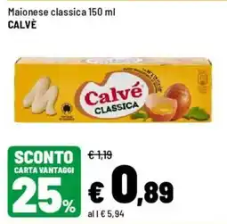Iper La Grande Maionese classica CALVÈ offerta