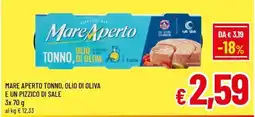 Famila Market Mare Aperto Tonno, Olio di Oliva offerta