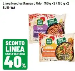 Iper La Grande Noodles Ramen o Udon SUZI-WA offerta