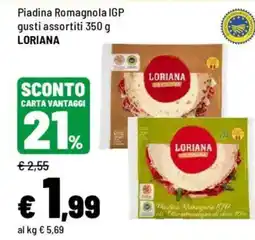 Iper La Grande Piadina Romagnola IGP LORIANA offerta