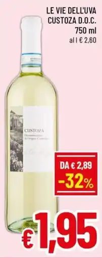 Famila Market LE VIE DELL'UVA CUSTOZA D.O.C. offerta